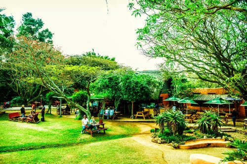 Malandelas Bed and Breakfast tuin